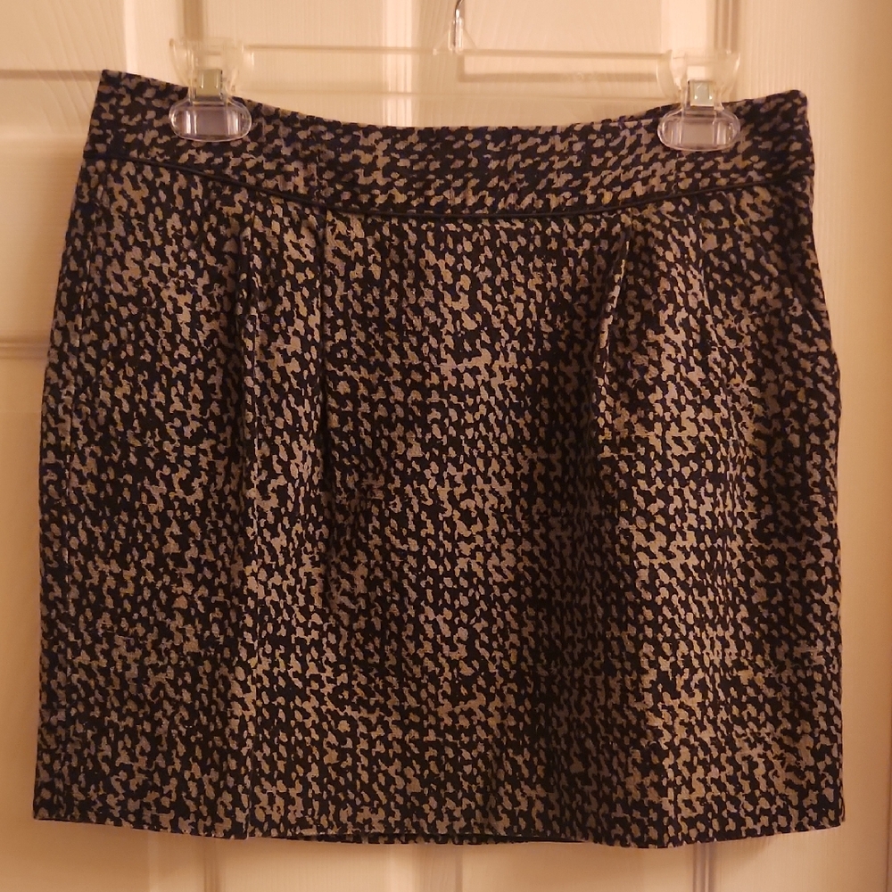 GAP Black and White Mini Pencil Skirt for Work